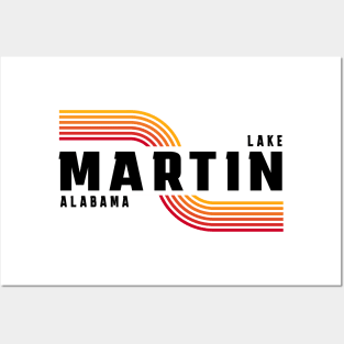 Lake Martin 80's Retro Posters and Art